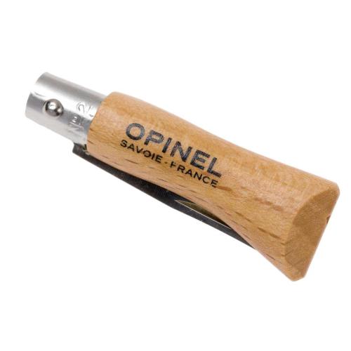 Opinel Inox Kayın Saplı 2 No Paslanmaz Çelik Çakı